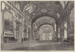 The Throne Room of the Palace of the Luxembourg by Felix Thorigny